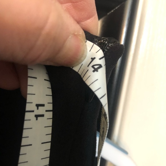 Salvatore  Ferragamo size 42 black Gorgeous 100% wool maxi skirt 12” slit - Picture 13 of 16